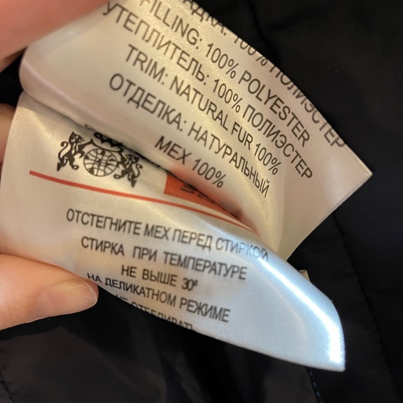 Quilted coat with fur trim size S - Picture 7 of 16